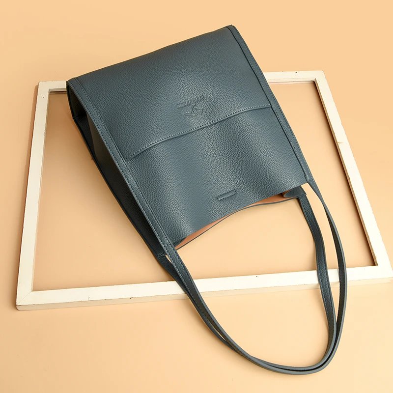 Fleepmart Luxury Designer Crossbody Bag For Women 2026 Brand 3 Layers Handbag Purse Female Genuine High Quality Leather Shoulder Totes Sac