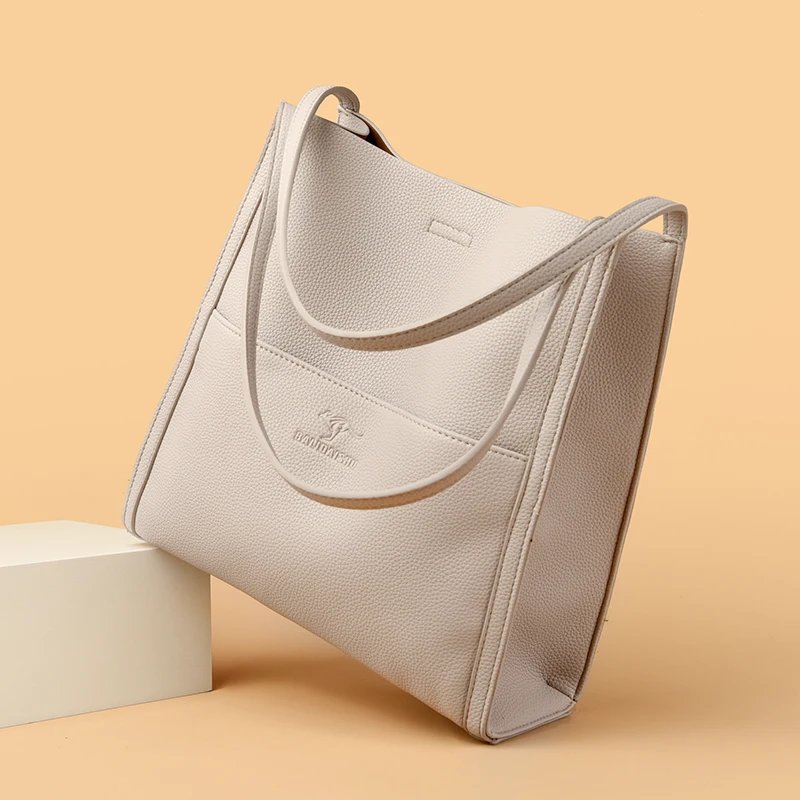 Fleepmart Luxury Designer Crossbody Bag For Women 2026 Brand 3 Layers Handbag Purse Female Genuine High Quality Leather Shoulder Totes Sac