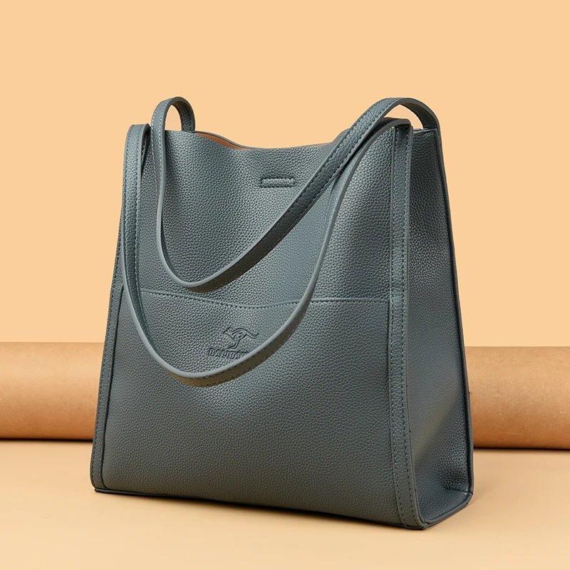 Fleepmart Luxury Designer Crossbody Bag For Women 2026 Brand 3 Layers Handbag Purse Female Genuine High Quality Leather Shoulder Totes Sac