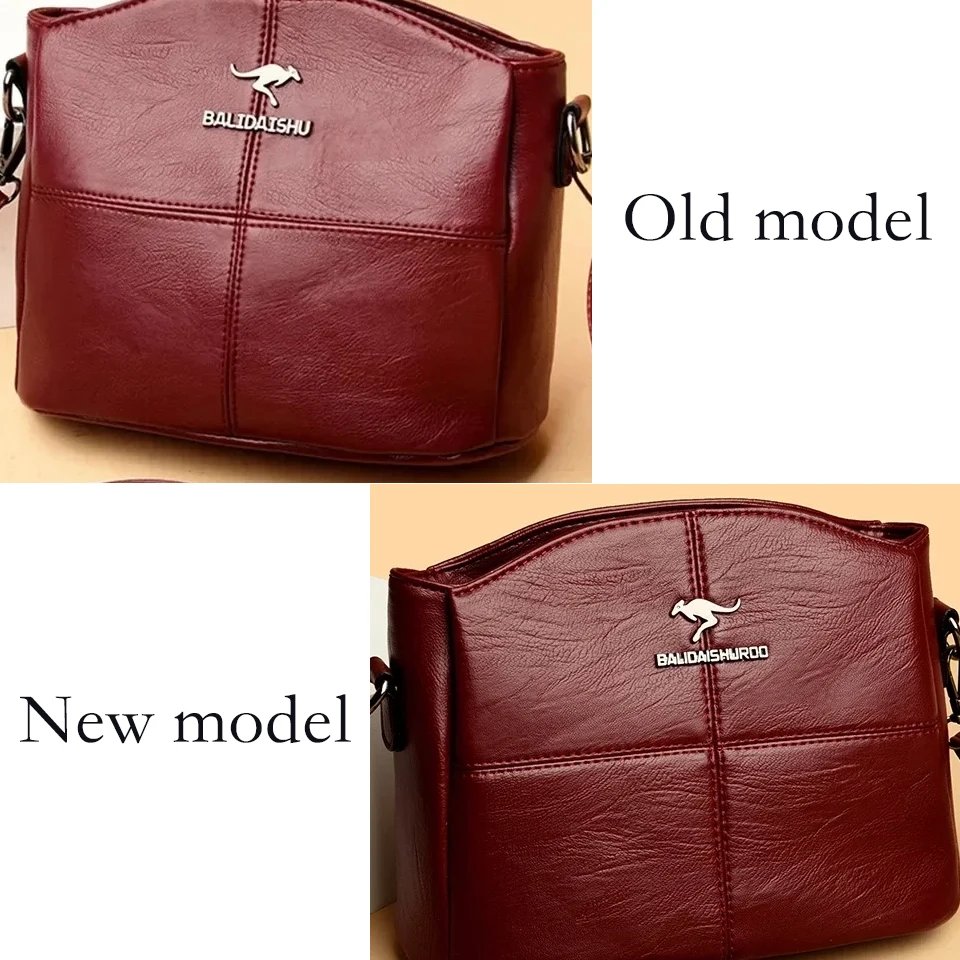 Fleepmart Soft Leather Luxury Handbags Women Bags Designer 3 Layers Shoulder Crossbody Sac Ladies Large Capacity Shopping Messenger Tote Fleepmart Soft Leather Luxury Handbags Women Bags Designer 3 Layers Shoulder Crossbody Sac Ladies Large Capacity Shopping Messenger Tote