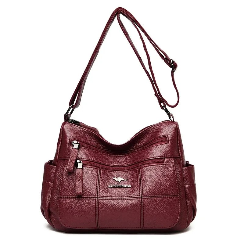 Luxury Soft Leather Tote Bag for Women - Image 2