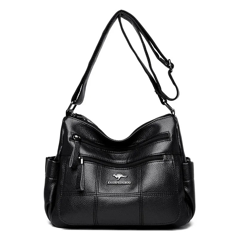 Luxury Soft Leather Tote Bag for Women - Image 3