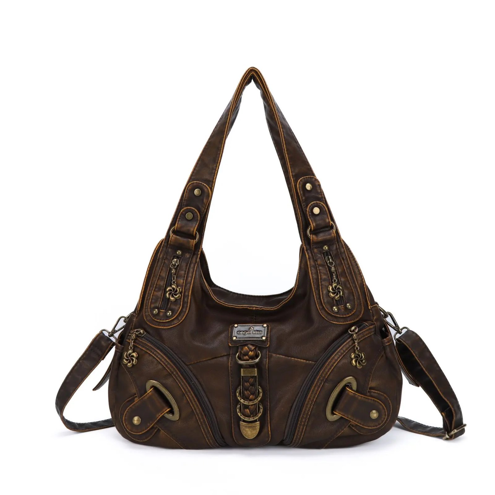 2 dark brown