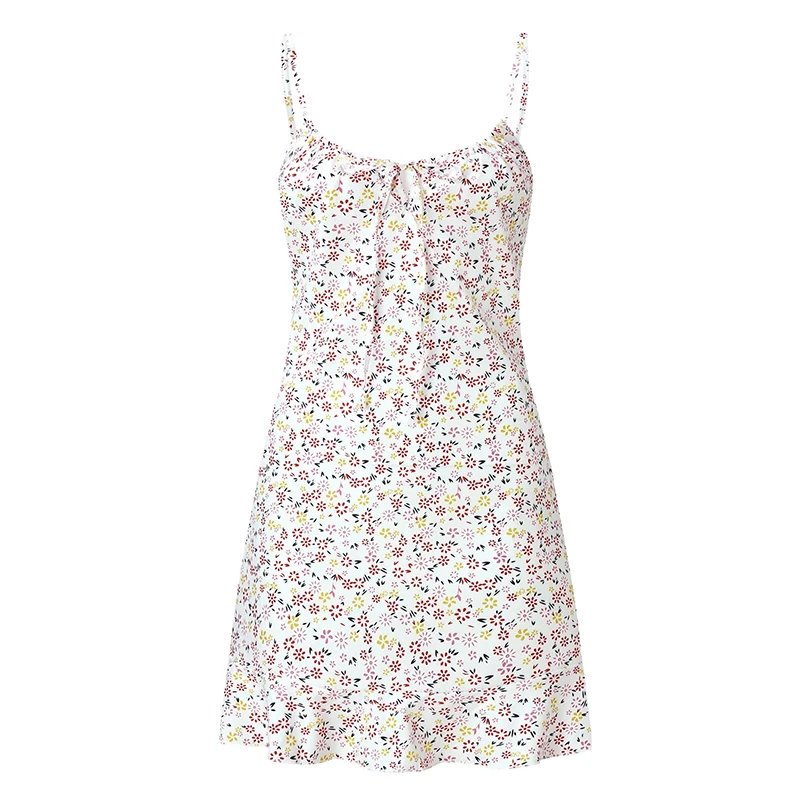 Women's Floral Camisole Dress – Lightweight Summer Casual Sleeveless Sundress